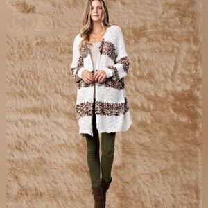 Kori America Colette Honeybee Oversized Cardigan